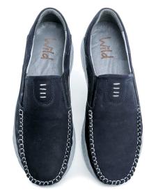 Wild 720 navy pánske mokasíny