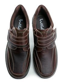 Wild J MAC 100 hnědé pánské polobotky