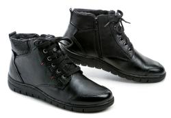 Wild R732-85 čierne dámske zimné topánky