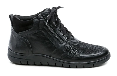 Wild R932-90VJ-01 černé dámské kotníčkové boty