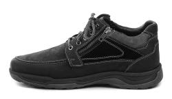 Wild W112 05 černé pánské zimní polobotky