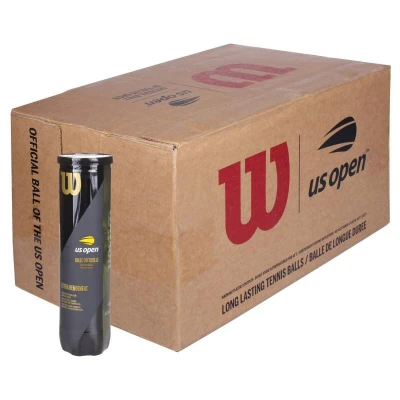 Wilson US Open - 1 karton (18 tub) tenisové míče Wilson US Open - 1 karton (18 tub) tenisové míče