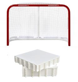 Winnwell 36 Proform Quik Net bránka + Hockey Revolution Hockey Tiles dosky (8 ks) Winnwell 36 Proform Quik Net bránka + Hockey Revolution Hockey Tiles dosky (8 ks)