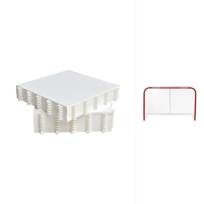 Winnwell 60 Quik Net branka + Hockey Revolution Hockey Tiles desky (18 ks)