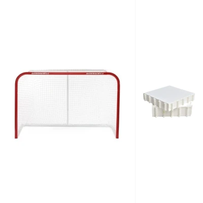 Winnwell 60 Quik Net branka + Hockey Revolution Hockey Tiles desky (8 ks)