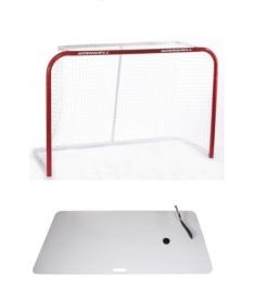 Winnwell 72 hokejová branka - užší konstrukce + Merco Shooting Pad XXL hokejová deska Winnwell 72 hokejová branka - užší konstrukce + Merco Shooting Pad XXL hokejová deska
