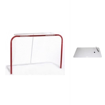 Winnwell 72 hokejová branka - užší konstrukce + Merco Shooting Pad XXL hokejová deska