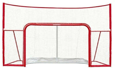Winnwell 72 ProForm branka s postranní sítí + Hockey Revolution Hockey Tiles puzzle (18 ks)