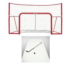 Winnwell 72 ProForm bránka s bočnou sieťou + Sport365 strelecká doska 200x100x0,2 cm Winnwell 72 ProForm bránka s bočnou sieťou + Sport365 strelecká doska 200x100x0,2 cm