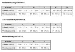Winnwell AMP500 SR kalhoty POUZE černá, Senior, XXL (VÝPRODEJ)