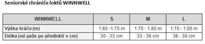 Winnwell Classic Soft SR seniorské lokty