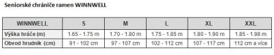 Winnwell AMP700 2018 SR pánské ramena