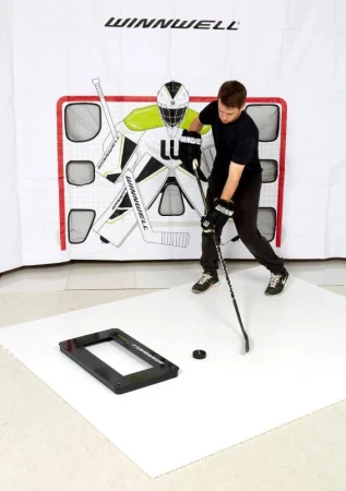 Winnwell Pro 4-Way nahrávač + WINNWELL Shooting Pad PRO deska 150x75x0,5 cm