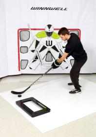 Winnwell Pro 4-Way nahrávač + WINNWELL Shooting Pad PRO doska 150x75x0,5 cm Winnwell Pro 4-Way nahrávač + WINNWELL Shooting Pad PRO doska 150x75x0,5 cm