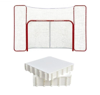WINNWELL ProForm 72 (postranní síť) branka + Hockey Revolution Hockey Tiles desky (18 ks)