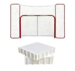 WINNWELL ProForm 72 (postranní síť) branka + Hockey Revolution Hockey Tiles desky (8 ks) WINNWELL ProForm 72 (postranní síť) branka + Hockey Revolution Hockey Tiles desky (8 ks)