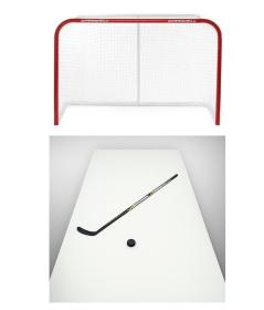 WINNWELL Quik Net 72" hokejová bránka + Sport365 strelecká doska 200x100x0,2 cm WINNWELL Quik Net 72" hokejová bránka + Sport365 strelecká doska 200x100x0,2 cm