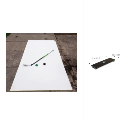 WINNWELL Shooting Pad Extreme Roll Up 3mm 300x150x0,3 cm + Hockey Revolution My Passer nahrávač