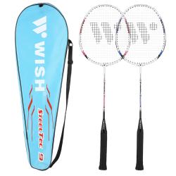 WISH Sada badmintonových raket Steeltech 9K