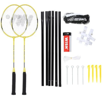 WISH Sada raket na badminton Alumtec 4466, žlutá WISH Sada raket na badminton Alumtec 4466, žlutá
