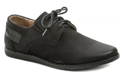 Wojtylko 1377Cb černé dětské polobotky Wojtylko 1377Cb černé dětské polobotky