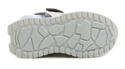 Wojtylko 1A26416a černo růžové polobotky s blikající podešví