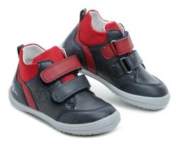 Wojtylko 1T21002 modro červené dětské polobotky