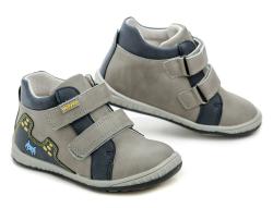 Wojtylko 1T24387 šedo modré detské poltopánky