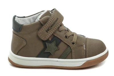 Wojtylko 1T26083 khaki chlapecké polobotky