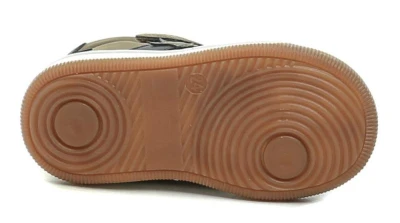 Wojtylko 1T26083 khaki chlapecké polobotky