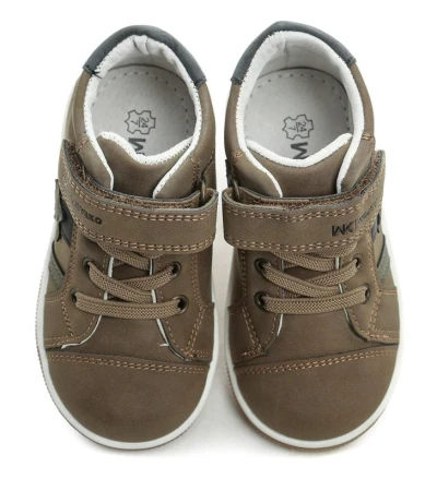 Wojtylko 1T26083 khaki chlapecké polobotky