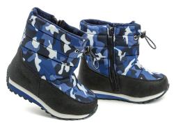 Wojtylko 1Z21033 modrá maskáč detské zimné snehule