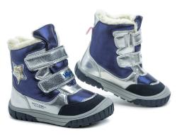 Wojtylko 1Z23030 modré detské zimné topánky
