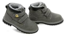 Wojtylko 1Z24124 sivé chlapčenské členkové topánky