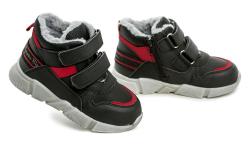 Wojtylko 1Z24127 černé dětské zimní boty