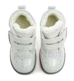 Wojtylko 1Z25056S biela perleť dievčenské zimné topánky