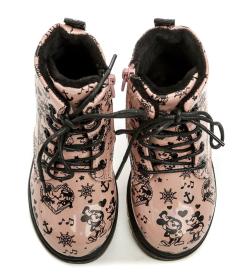 Wojtylko 1Z25061 ružové dievčenské zimné topánky