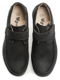 Wojtylko 2109b čierne detské poltopánky