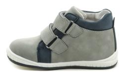 Wojtylko 2T23702 šedo modré dětské polobotky