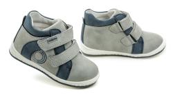 Wojtylko 2T23702 šedo modré detské poltopánky