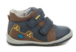 Wojtylko 2T24387 modro hnědé dětské polobotky