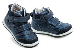 Wojtylko 2T26082 modré dievčenské poltopánky