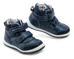 Wojtylko 2T26082 modré dievčenské poltopánky