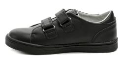 Wojtylko 3A22021C černé dětské polobotky