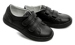 Wojtylko 3A22021C čierne detské poltopánky