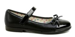 Wojtylko 3B23723C černé dívčí střevíčky