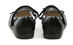 Wojtylko 3B23723C černé dívčí střevíčky