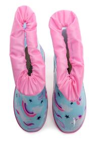 Wojtylko 3G5060N Unicorn tyrkysové dětské gumáky