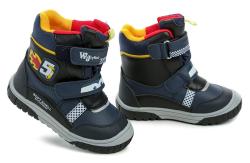 Wojtylko 3Z24098 modré detské zimné topánky