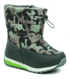 Wojtylko 4Z21033 khaki maskáč dětské zimní sněhulky Wojtylko 4Z21033 khaki maskáč dětské zimní sněhulky